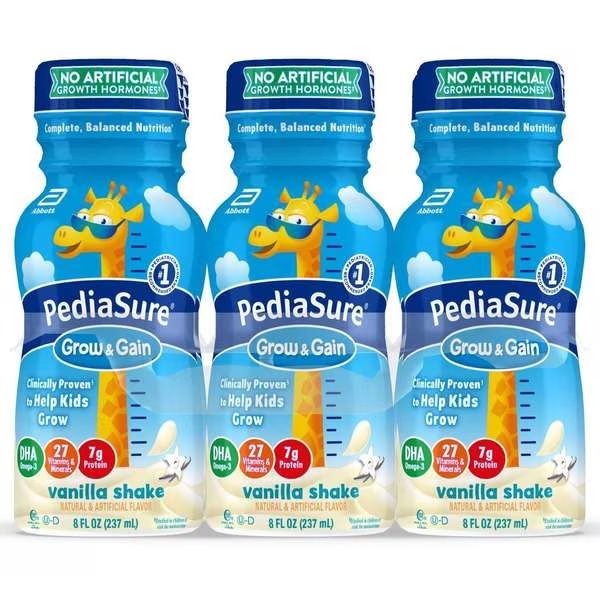 Pediasure Vanilla 8-fl. oz. Bottles, PK24, Pediasure, Mfr#: 58049